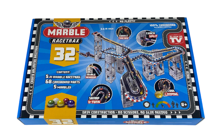 piste de marbre marble racetrax 32 sheets