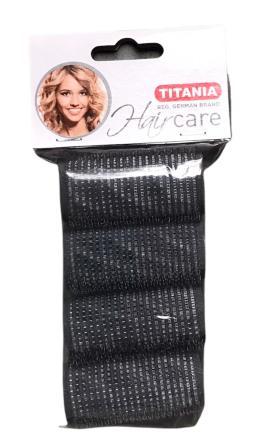 titania pinces cheveux 25mm set-4 gris