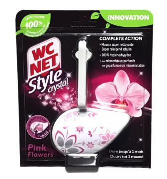 wc net style bloc pink flowers