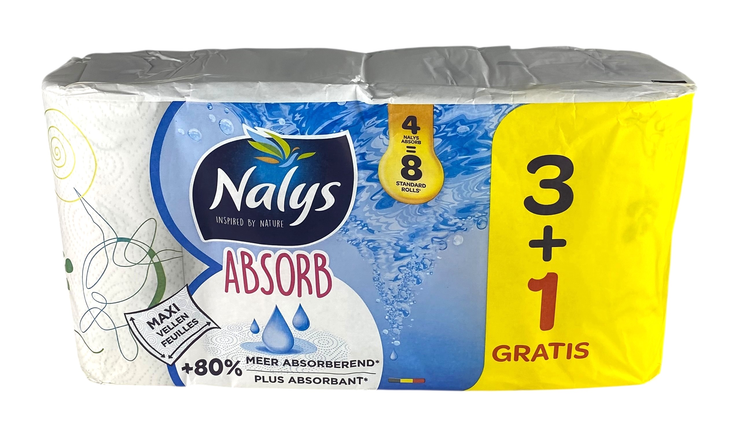 nalys keukenrol 3+1 maxi rol