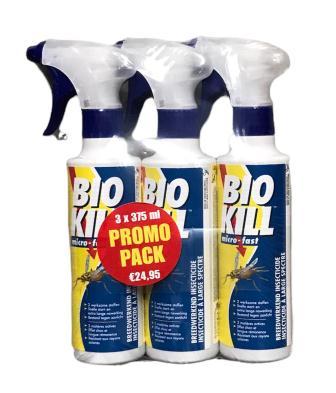 bio-kill spray 375ml triopack