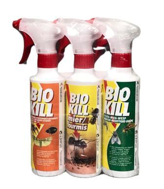 bio-kill spray 375m triopack mix