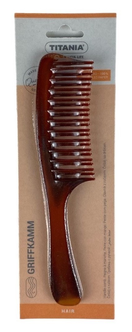 titania peigne 20.5cm brun