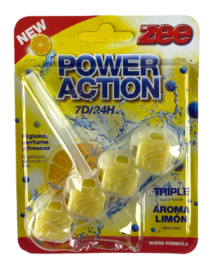 crochet wc zee power action citron 50g