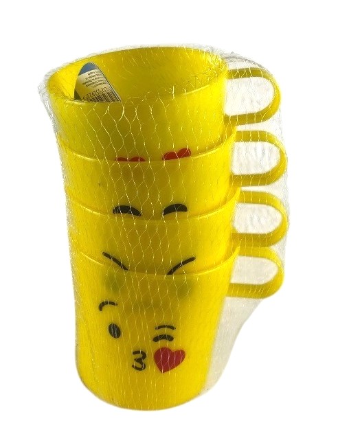 set gobelets 4x250ml smile