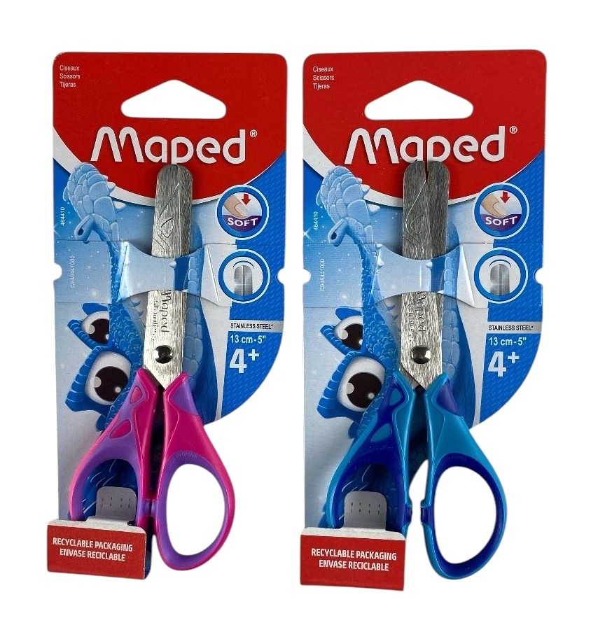 maped ciseaux 13cm essentials soft