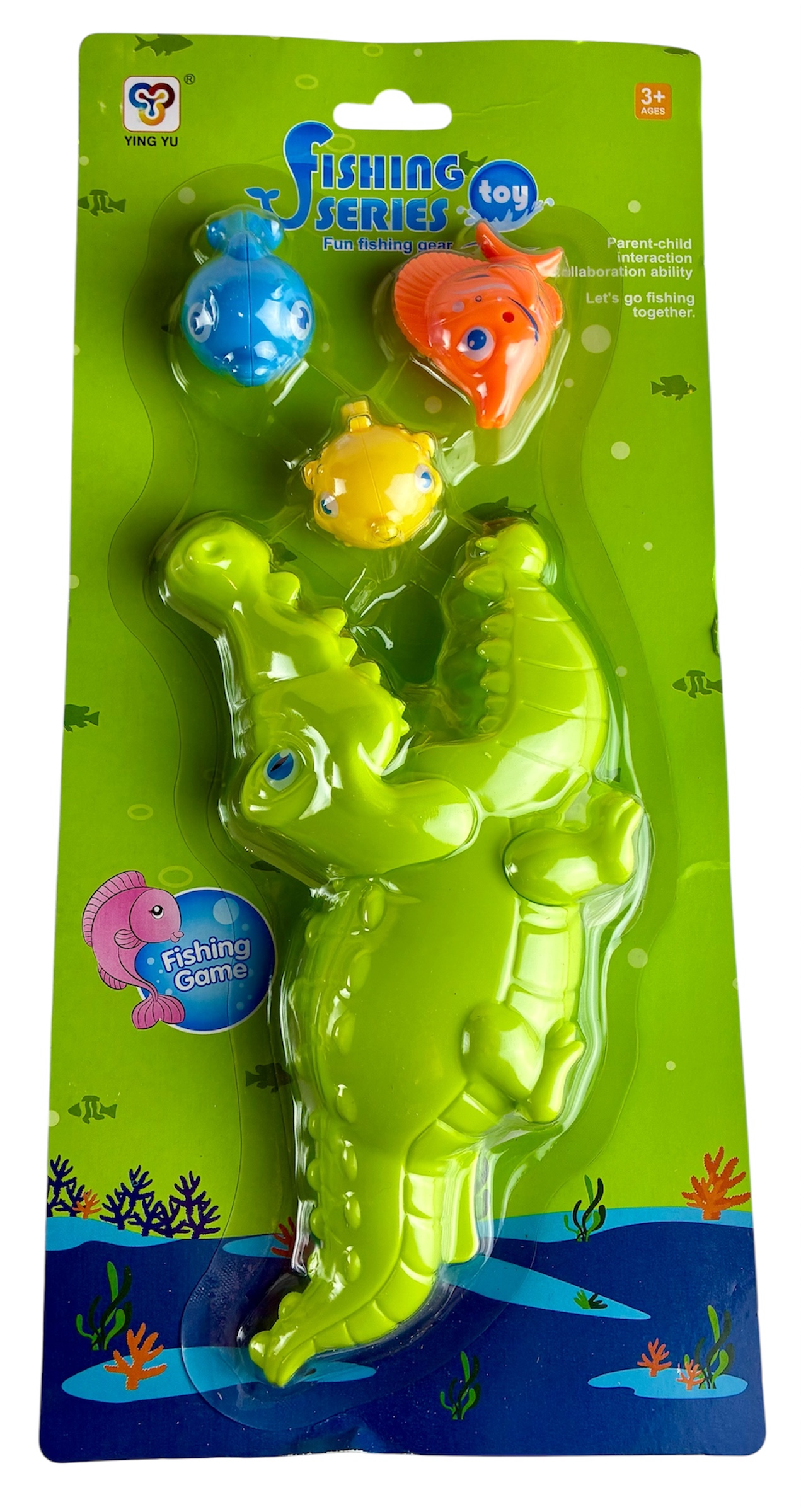 croco atrappe les poissons