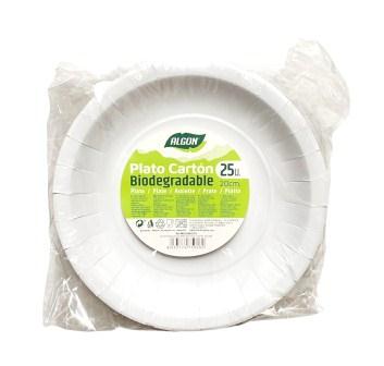 assiettes blanc d20cm s-25 algon