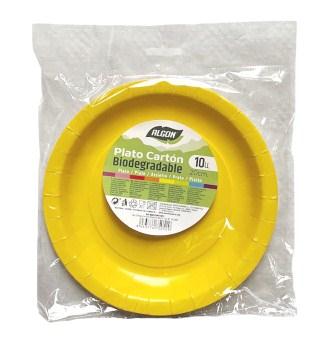 assiettes jaune d20cm s-10 algon