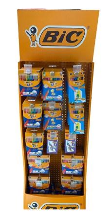 display bic colouring 311pcs