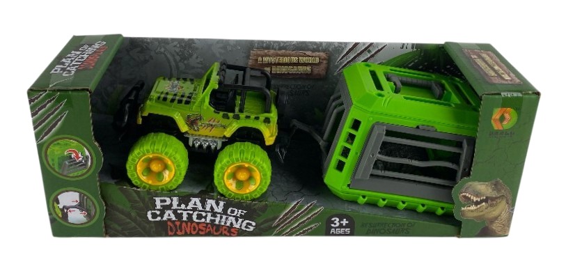 jeep 30cm remorque+dino