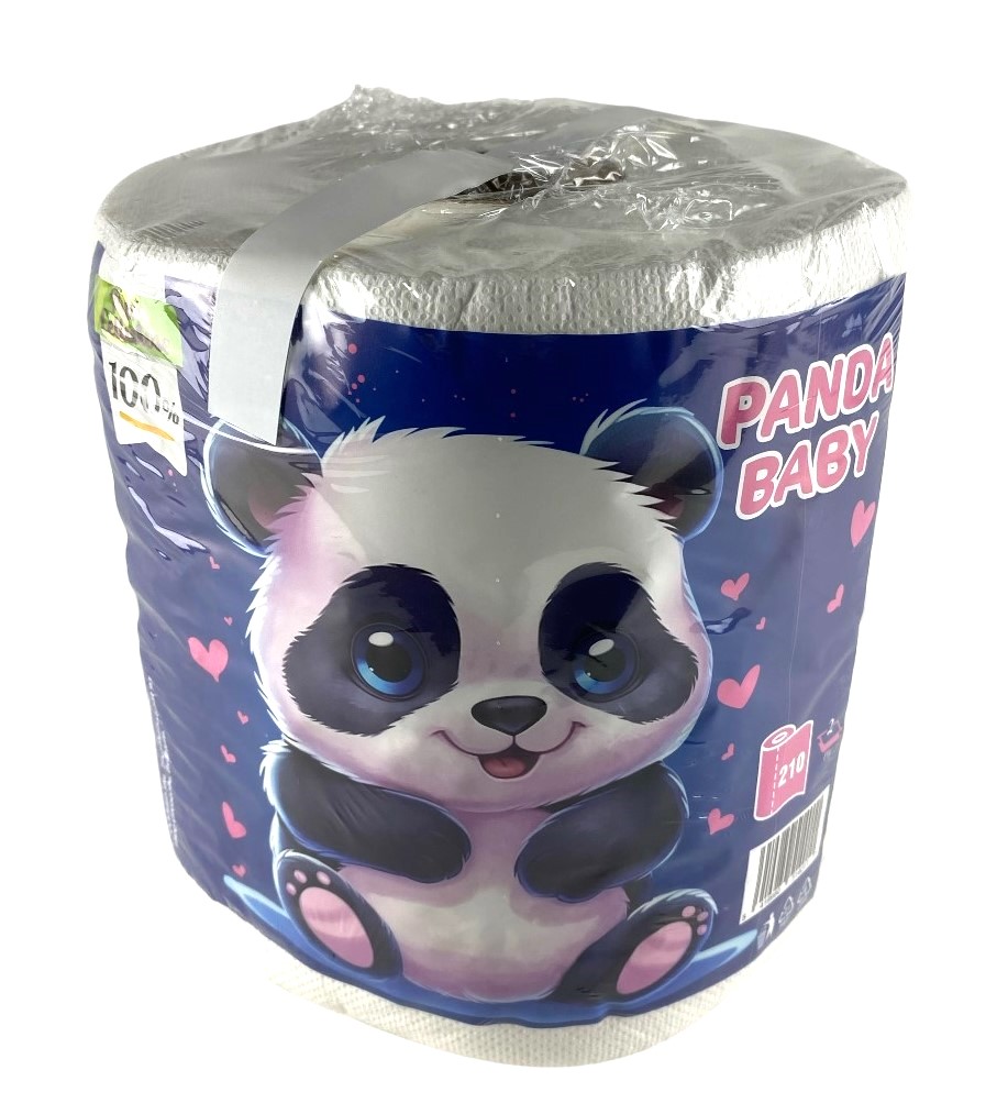 poetsrol x1 amoos wit panda 210 vel 2 ply