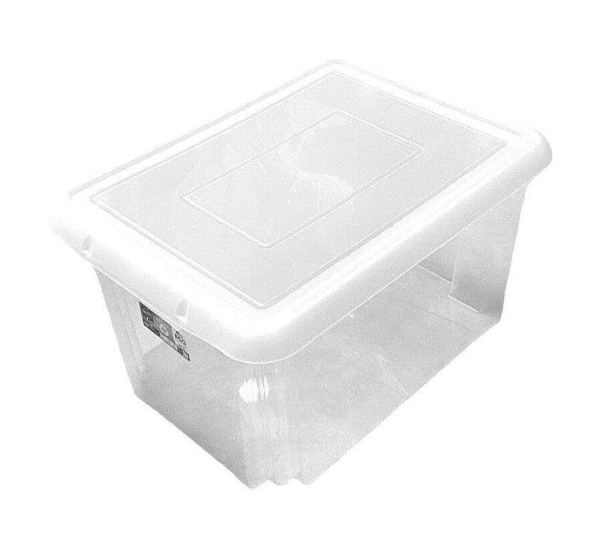 boite de stockage avec couvercle 80l
