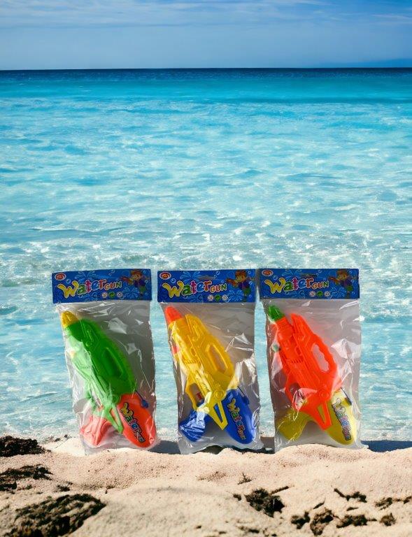 pistol deau 29cm 3ass couleurs