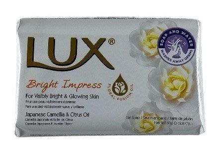 lux savon 80gr bright impress + etiquette