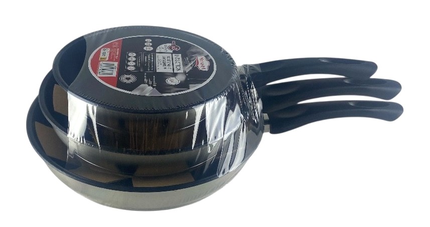 s-3 casseroles 20-24-28cm