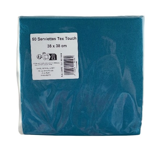servetten s-50 papier donker blauw 38x38cm