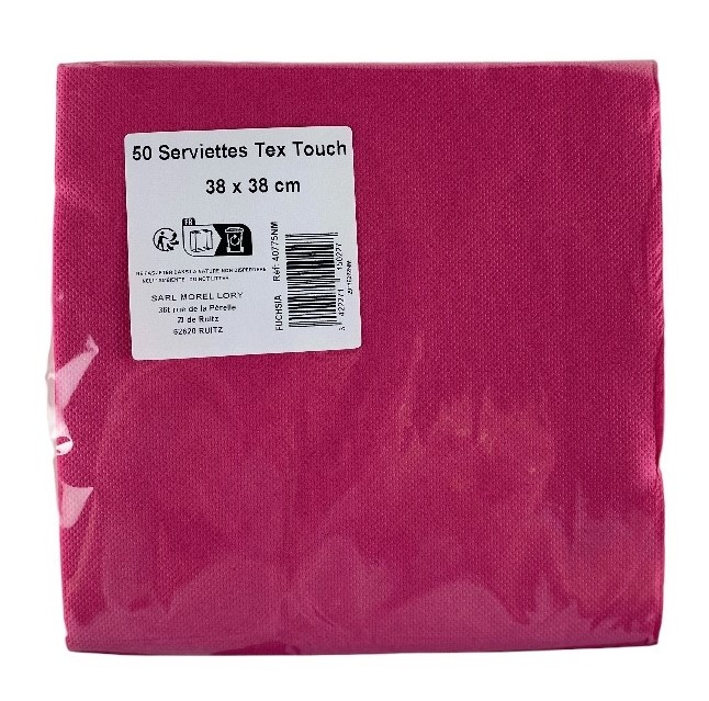 servetten s-50 papier fuchsia 38x38cm