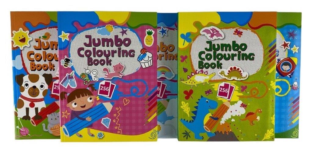 livre a colorier jumbo color 256p