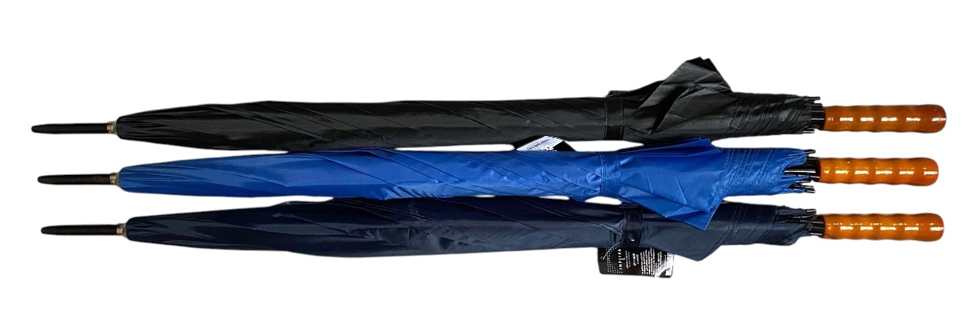 paraplu lang promo houten-plastieken handvat
