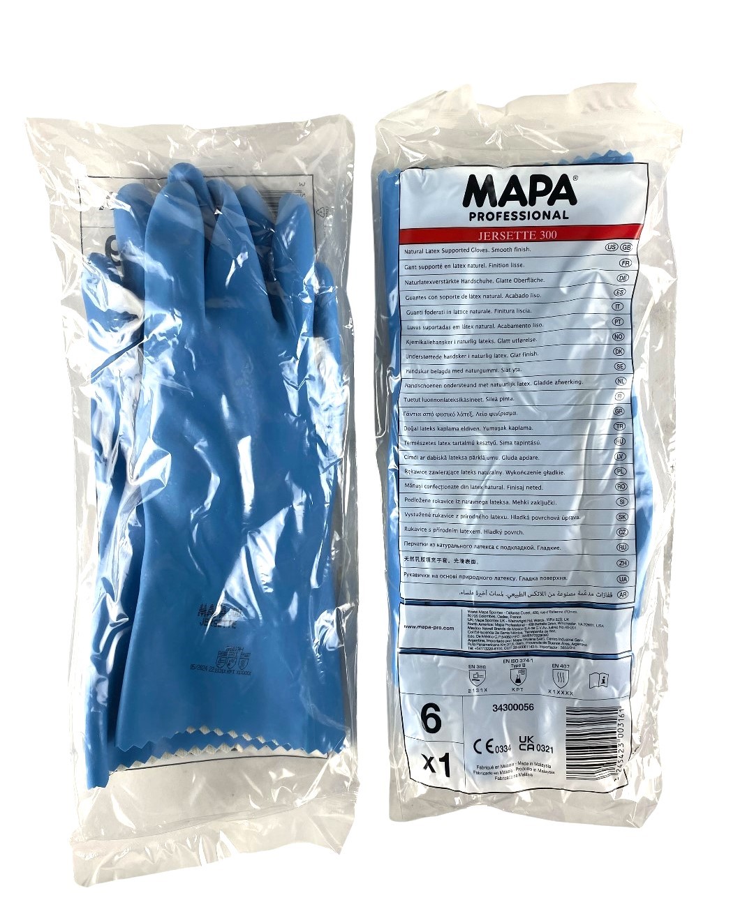 handschoenen blauw mapa s-xxl m6