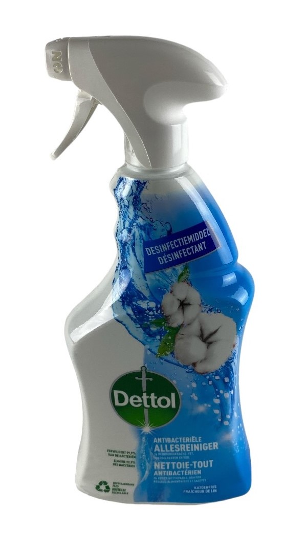 dettol spray 750ml cotton frais