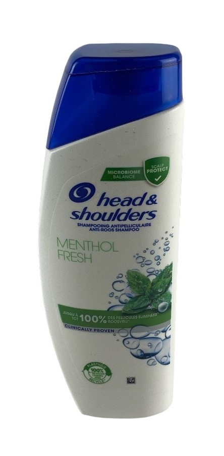 head shoulders 285ml shampoo menthol fresh