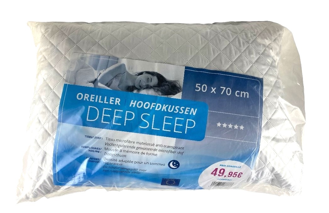 hoofdkussen memorie form 50-70cm deepsleep