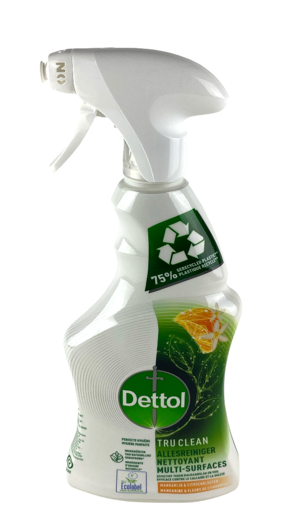 dettol spray 500ml nettoyant tout mandarinecitron