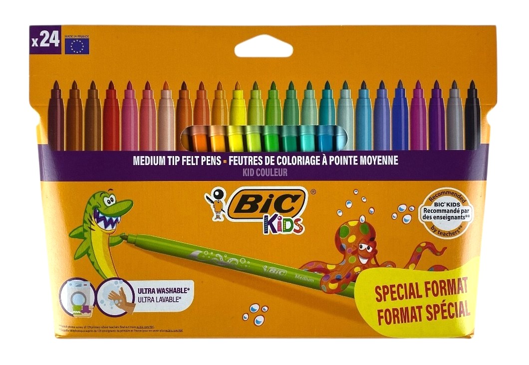 bic 24 kids couleurs