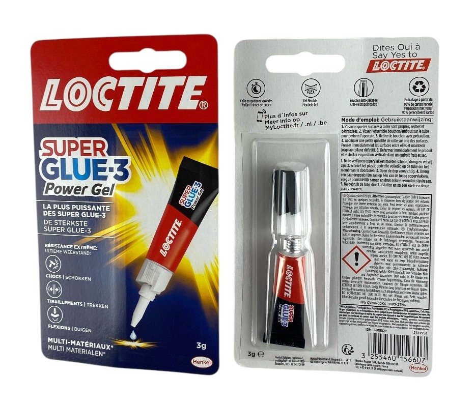 loctite super glue-3 3g power gel