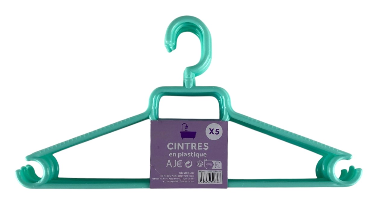 kapstokken plastiek s-5