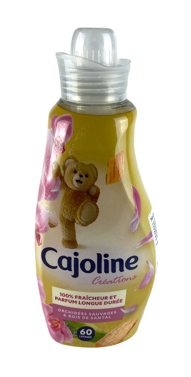 cajoline adoucissant 60 lavages 1.5l orchidees fr