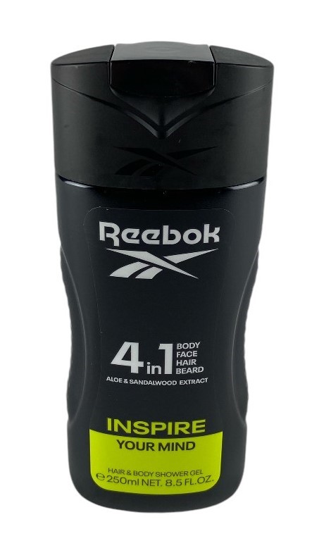 reebok douchegel 250ml inspire man 4in1