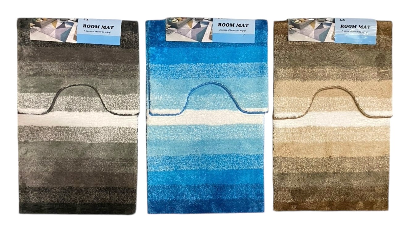 tapis salle de bain s-2 50x80+50x35cm