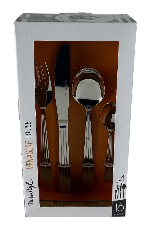 set bestek inox louise
