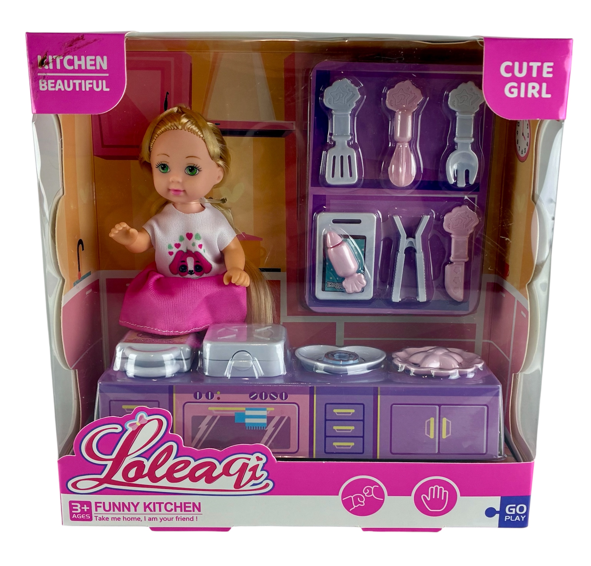 pop loleaqi 11cm + cuisine