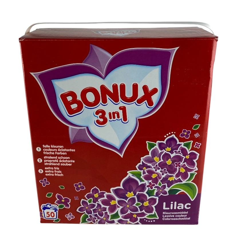 bonux 3.25kg lilac color 50sc