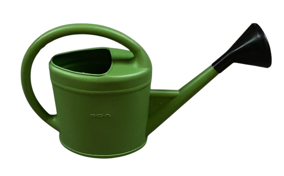 gieter ovaal 6l groen