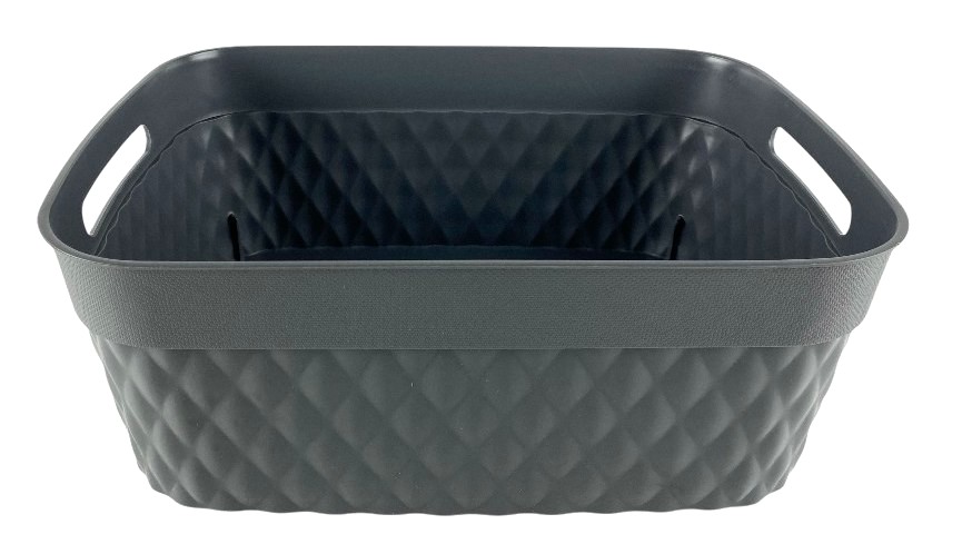 panier flexible 8.5l gris