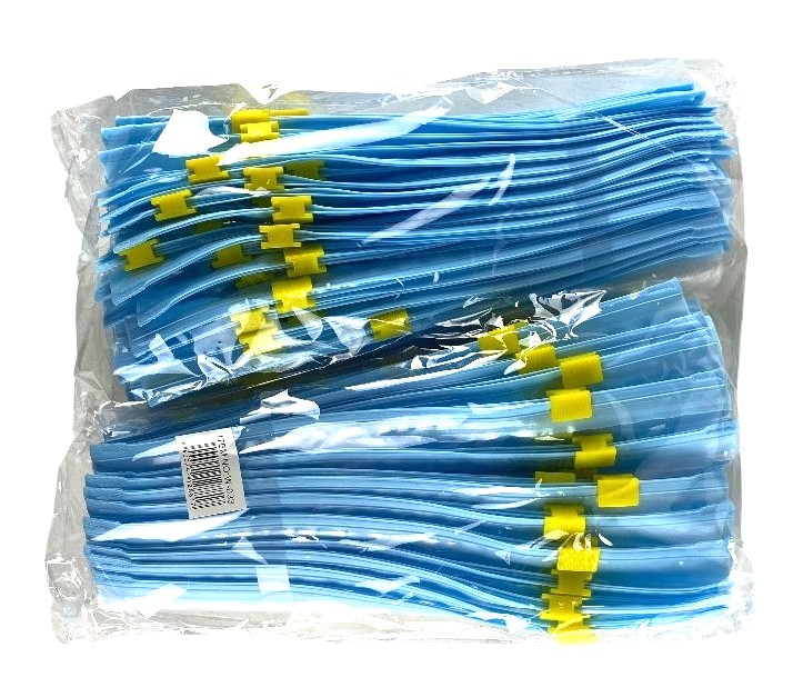 x100 sacs refermable ligne blue 15cmx23cm