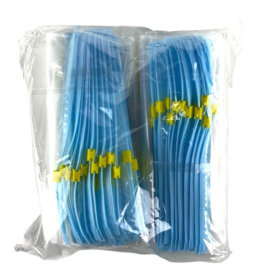 x100 sacs refermable ligne blue 32cmx26cm
