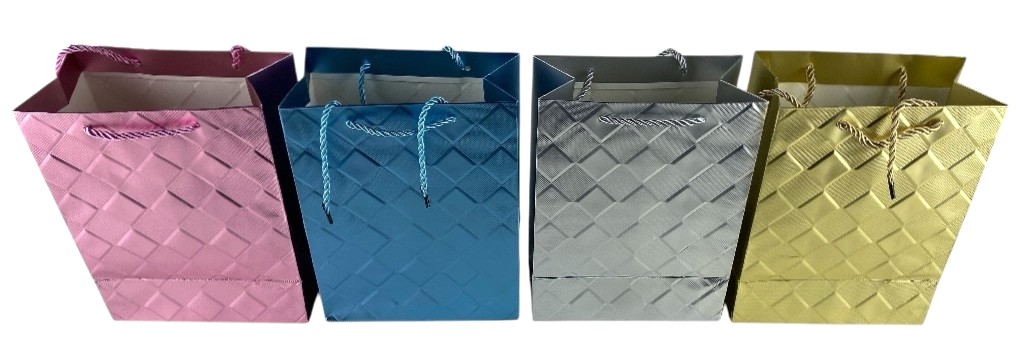 sac papier uni colour 12x18x5cm