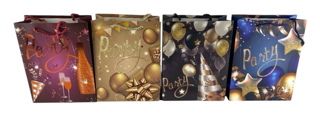 sac papier party 12x18x5cm