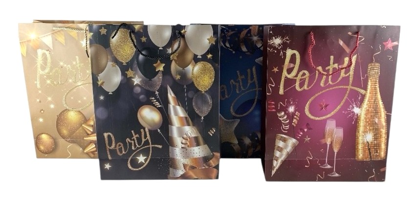 sac papier party 30x40x12cm