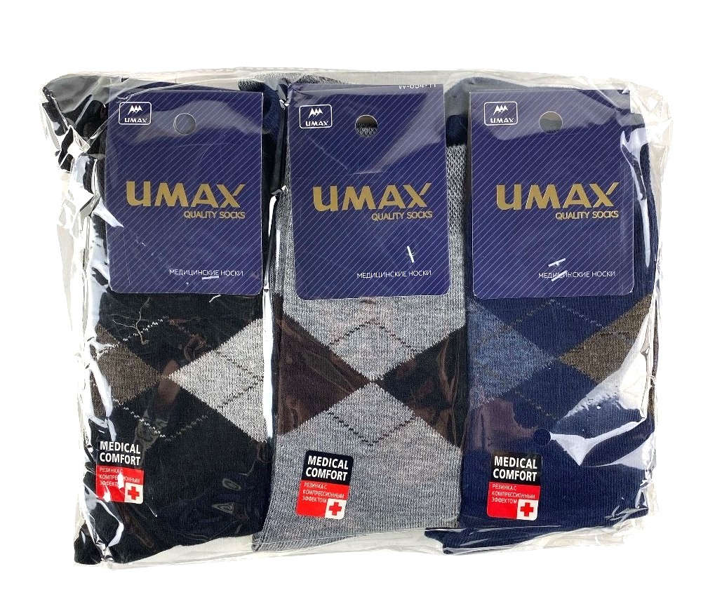 sokken mannen umax 41-47 85% katoen 15% spandex