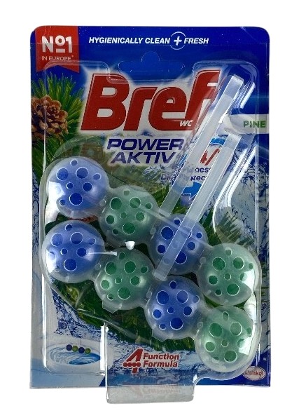 bref wc power active 2x50gr pine + etiket