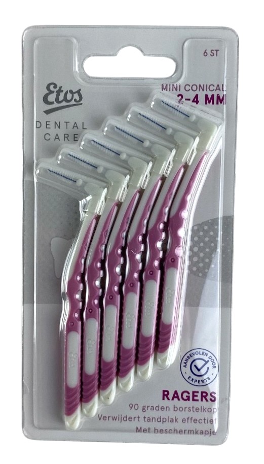 etos tandenrager mini conical 2-4mm s-6