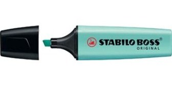 stabilo boss marqueur pastel turquoise