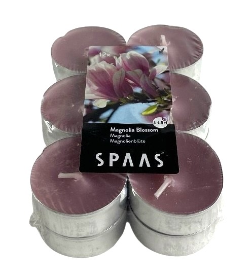 theelichten spaas geur x12 magnolia promo